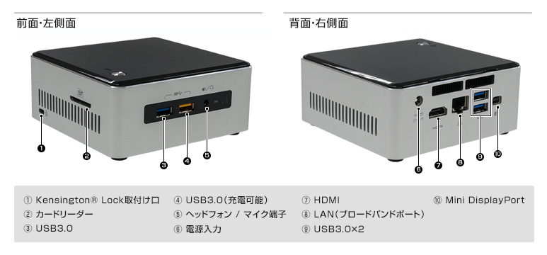 Diginnos Mini NUC-S3H